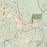 Wimberley Texas Map Print in Woodblock Style Zoomed In Close Up Showing Details