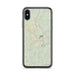 Custom Wimberley Texas Map Phone Case in Woodblock