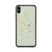 Custom Wimberley Texas Map Phone Case in Woodblock