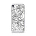 Custom Wind River Range Wyoming Map iPhone SE Phone Case in Classic