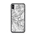 Custom Wind River Range Wyoming Map Phone Case in Classic