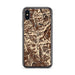 Custom Wind River Range Wyoming Map Phone Case in Ember