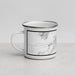 Left View Custom Winnemucca Nevada Map Enamel Mug in Classic