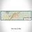 Flat View of Map Custom Winnemucca Nevada Map Enamel Mug in Woodblock