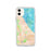 Custom Winnetka Illinois Map Phone Case in Watercolor