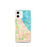 Custom Winnetka Illinois Map iPhone 12 mini Phone Case in Watercolor