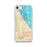 Custom Winnetka Illinois Map Phone Case in Watercolor