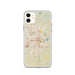 Custom Winston-Salem North Carolina Map Phone Case in Woodblock