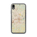 Custom Winston-Salem North Carolina Map Phone Case in Woodblock