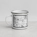 Left View Custom Winter Haven Florida Map Enamel Mug in Classic