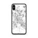 Custom iPhone X/XS Winter Haven Florida Map Phone Case in Classic