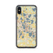 Custom iPhone X/XS Winter Haven Florida Map Phone Case in Woodblock