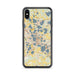 Custom iPhone XS Max Winter Haven Florida Map Phone Case in Woodblock