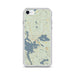 Custom iPhone SE Wolfeboro New Hampshire Map Phone Case in Woodblock