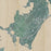 Woods Hole Massachusetts Map Print in Afternoon Style Zoomed In Close Up Showing Details