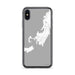 Custom iPhone X/XS Woods Hole Massachusetts Map Phone Case in Classic