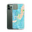 Custom Woods Hole Massachusetts Map Phone Case in Watercolor