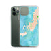 Custom Woods Hole Massachusetts Map Phone Case in Watercolor