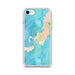 Custom iPhone SE Woods Hole Massachusetts Map Phone Case in Watercolor