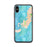 Custom iPhone X/XS Woods Hole Massachusetts Map Phone Case in Watercolor