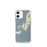 Custom iPhone 12 mini Woods Hole Massachusetts Map Phone Case in Woodblock