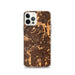 Custom iPhone 12 Pro Woodstock Georgia Map Phone Case in Ember