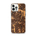 Custom iPhone 12 Pro Max Woodstock Georgia Map Phone Case in Ember