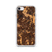 Custom iPhone SE Woodstock Georgia Map Phone Case in Ember