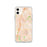 Custom iPhone 11 Woodstock Georgia Map Phone Case in Watercolor