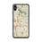 Custom iPhone XS Max Woodstock Georgia Map Phone Case in Woodblock