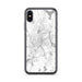 Custom Worcester Massachusetts Map Phone Case in Classic