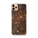 Custom Worcester Massachusetts Map Phone Case in Ember