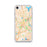 Custom Worcester Massachusetts Map iPhone SE Phone Case in Watercolor
