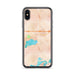 Custom Worthington Minnesota Map Phone Case in Watercolor