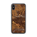 Custom Yakima Washington Map Phone Case in Ember