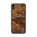 Custom Yakima Washington Map Phone Case in Ember