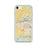 Custom Yakima Washington Map iPhone SE Phone Case in Woodblock