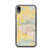 Custom Yakima Washington Map Phone Case in Woodblock