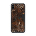 Custom Yellowstone National Park Map Phone Case in Ember