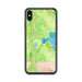 Custom Yellowstone National Park Map Phone Case in Watercolor