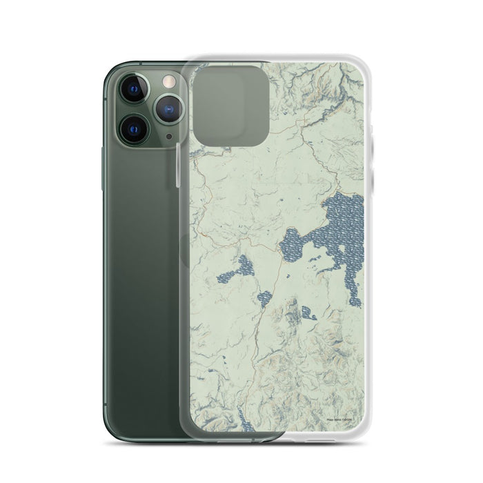 Yellowstone National Park Map Phone Case in Woodblock — JACE Maps Yellowstone National Park Map Phone Case in Woodblock — JACE Maps