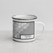 Right View Custom Yonkers New York Map Enamel Mug in Classic