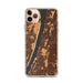 Custom Yonkers New York Map Phone Case in Ember