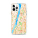 Custom Yonkers New York Map iPhone 12 Pro Max Phone Case in Watercolor