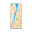 Custom Yonkers New York Map iPhone SE Phone Case in Watercolor