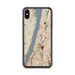 Custom Yonkers New York Map Phone Case in Woodblock