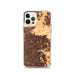 Custom Yorba Linda California Map iPhone 12 Pro Phone Case in Ember