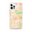 Custom Yorba Linda California Map iPhone 12 Pro Max Phone Case in Watercolor