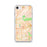 Custom Yorba Linda California Map iPhone SE Phone Case in Watercolor