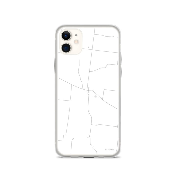 Custom Yorkville Tennessee Map Phone Case in Classic